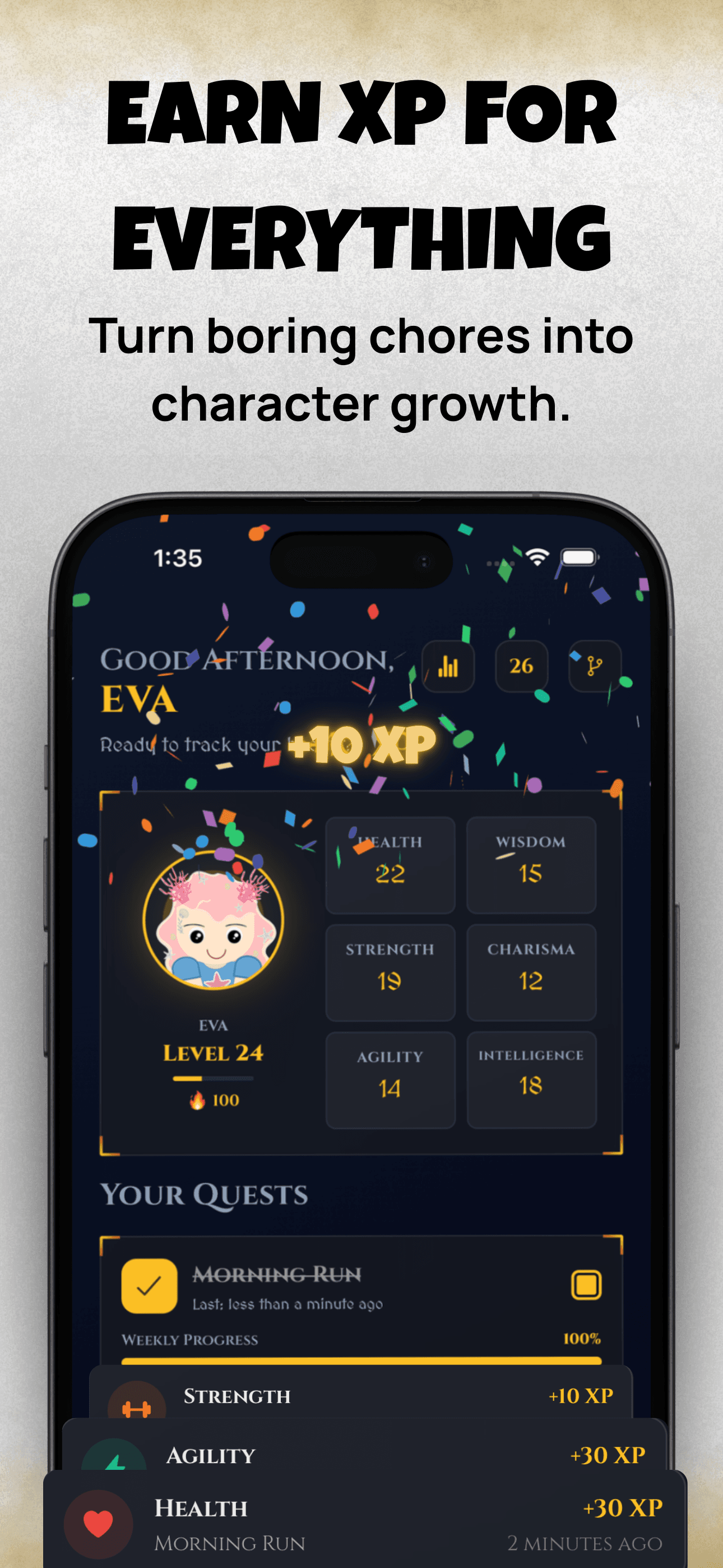 Habits Warrior screen 3