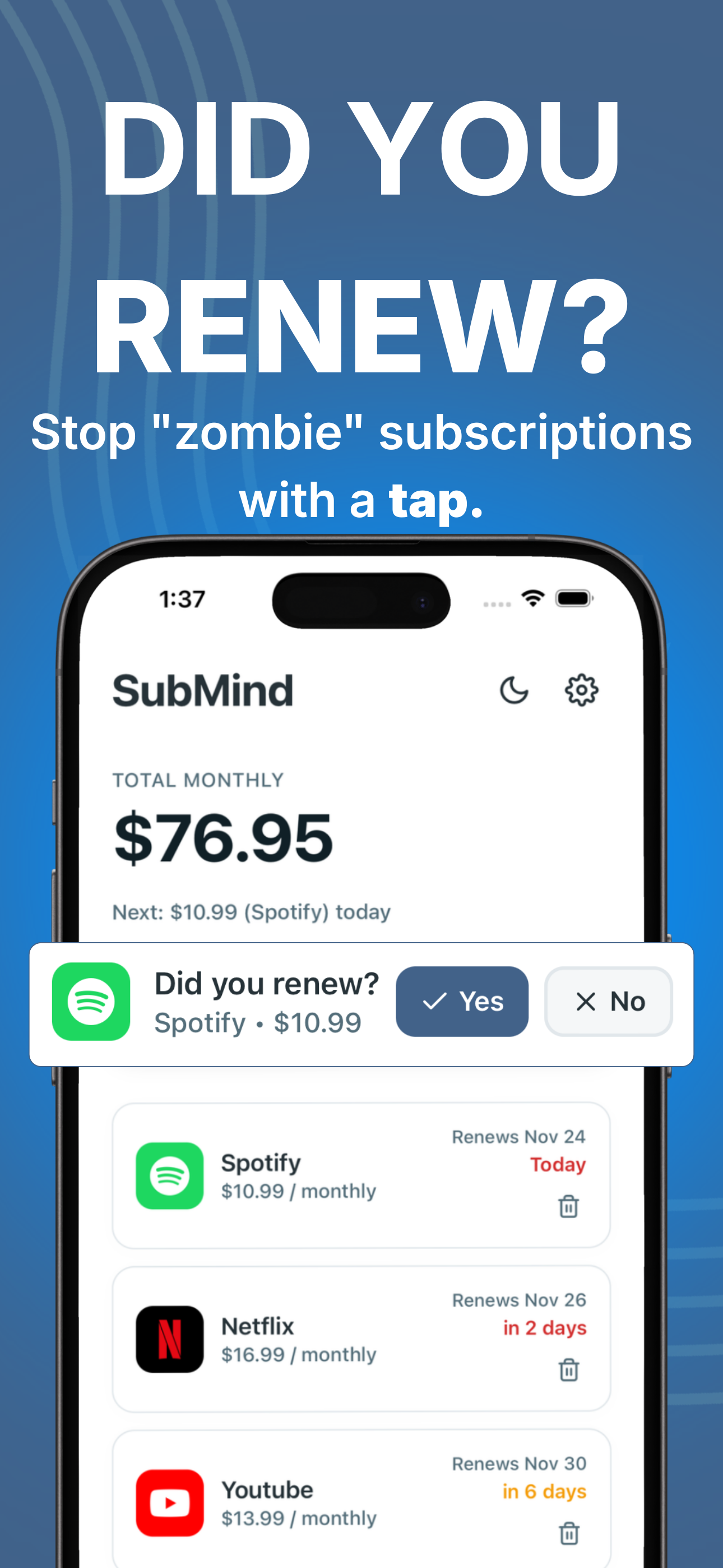 Add Subscription
