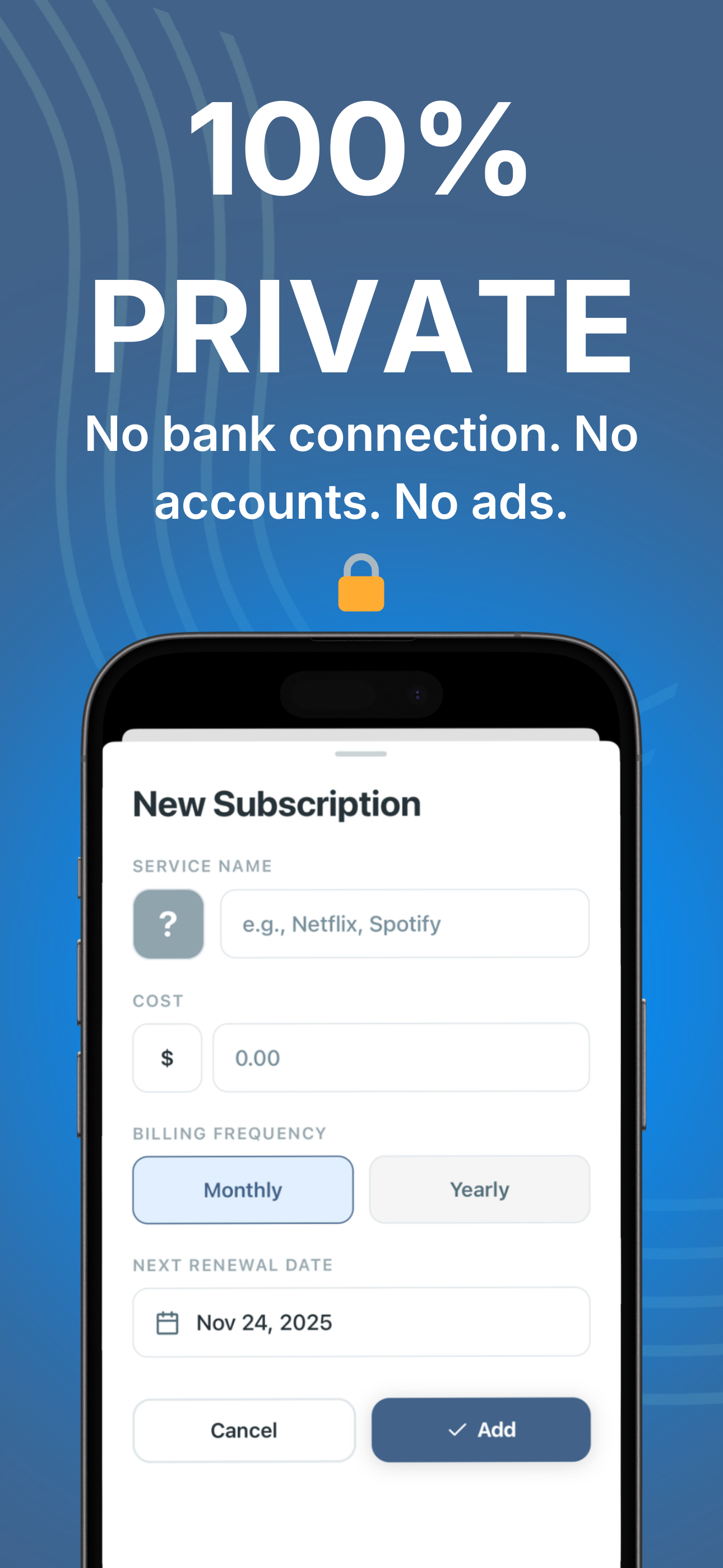 Subscription Details